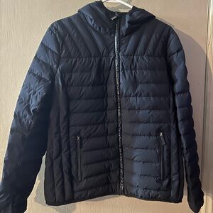 Michael Kors Women's Navy Puffer Jacket